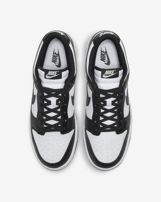 Nike Dunk Low Retro Sportschoenen Wit/Zwart - Image 4
