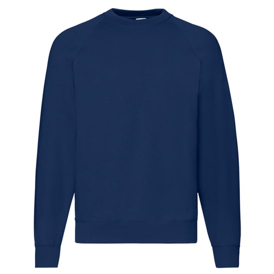 Fruit of the Loom Uniseks Klassiek Raglan Sweatshirt voor volwassenen (Marine) - Image 1