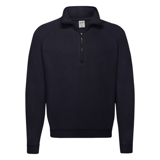 Fruit of the Loom Uniseks Klassiek Sweatshirt met Kwart Ritssluiting voor Volwassenen (Deep Navy) - Image 1