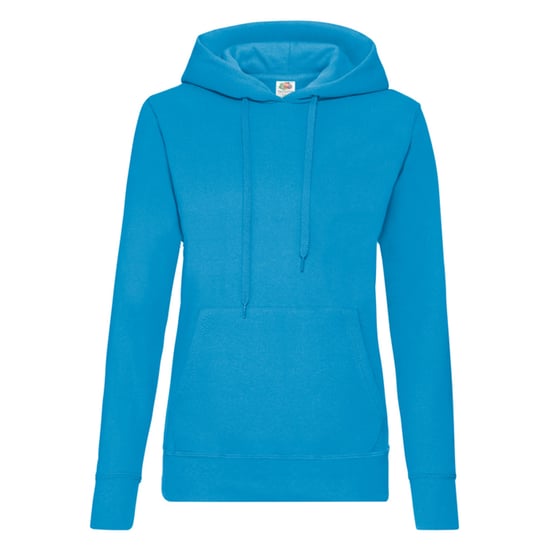 Fruit of the Loom Dames/Dames Klassieke Hoodie (Azuurblauw) - Image 1