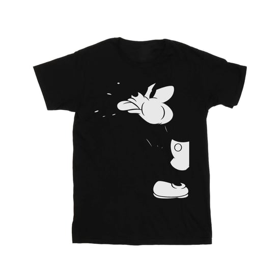 Disney Heren Mickey Mouse Cut T-Shirt (Zwart) - Image 1