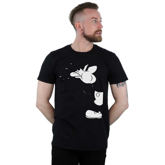 Disney Heren Mickey Mouse Cut T-Shirt (Zwart) - Image 2