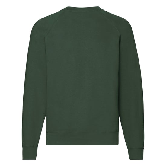 Fruit of the Loom Uniseks Klassiek Raglan Sweatshirt voor volwassenen (Fles groen) - Image 2