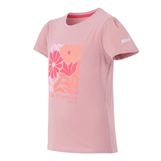 Regatta Kinderen/Kinderen Bosley VIII Wild Flowers T-Shirt (Lila's) - Image 3