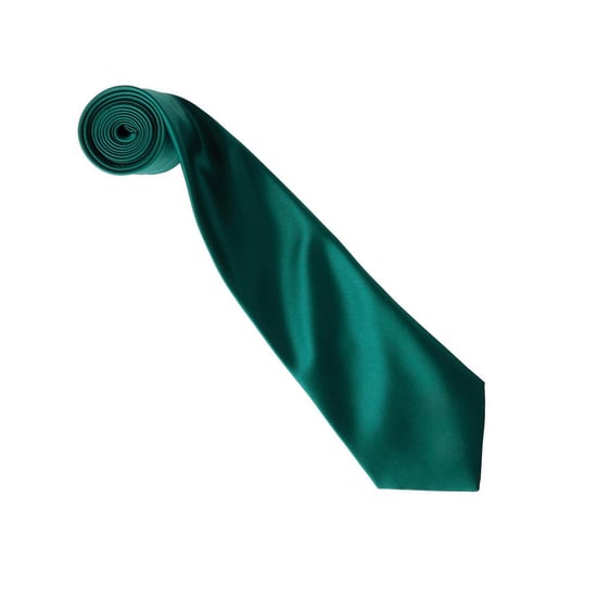Premier Kleurencollectie Satijnen Stropdas (Smaragd) - Image 2