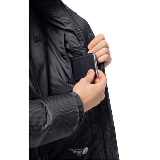 Jack Wolfskin Jas winter DNA Tundra XT Down Jacket Zwart - Image 4