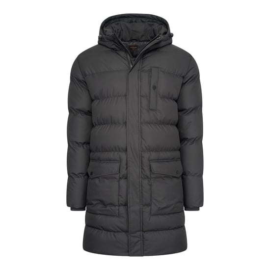 Cappuccino Italia Jas winter Hooded Winter Jacket Zwart Zwart - Image 1