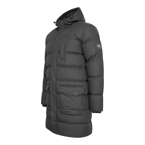 Cappuccino Italia Jas winter Hooded Winter Jacket Zwart Zwart - Image 3