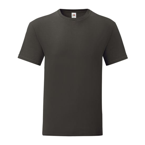 Fruit of the Loom Unisex volwassen iconisch T-shirt (Licht Grafiet) - Image 1