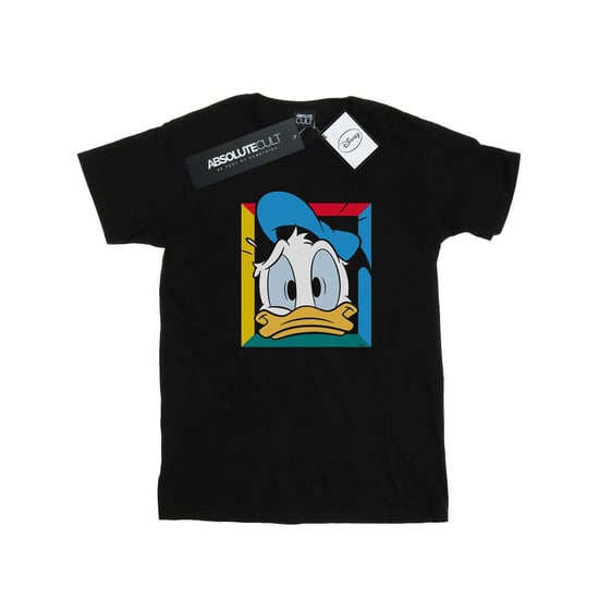 Disney Heren Donald Duck Paniekerig T-Shirt (Zwart) - Image 1