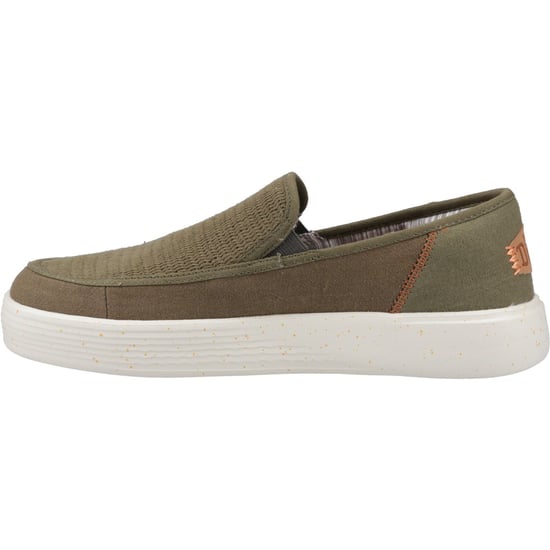 HEYDUDE Sunapee Kustlijn Katoenmix Heren Olijf Loafers - Image 5
