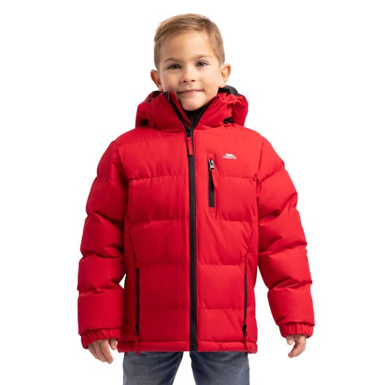 Trespass - Jongens Tuff Hooded Jas (Rood) - Image 3