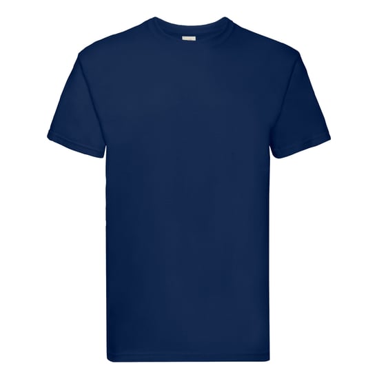 Fruit of the Loom Unisex Super Premium T-shirt voor volwassenen (Marine) - Image 1