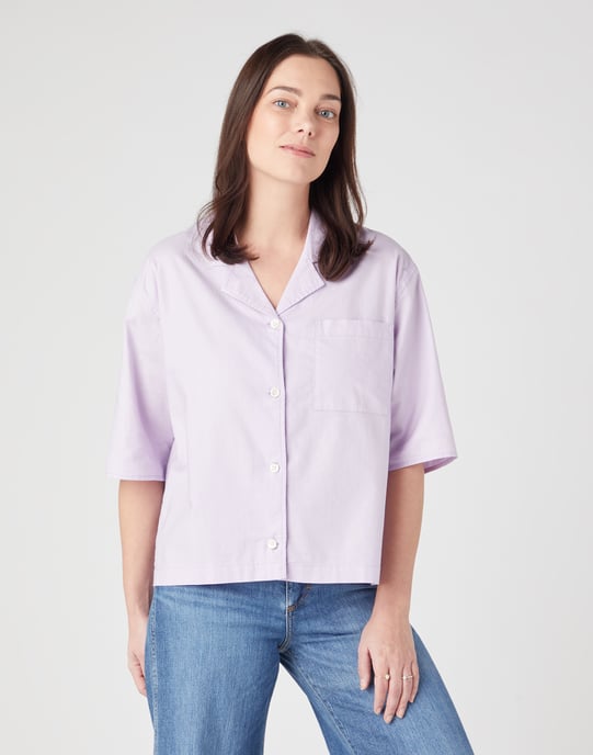 Wrangler - BLOUSE PASTEL VIOLET - Image 1