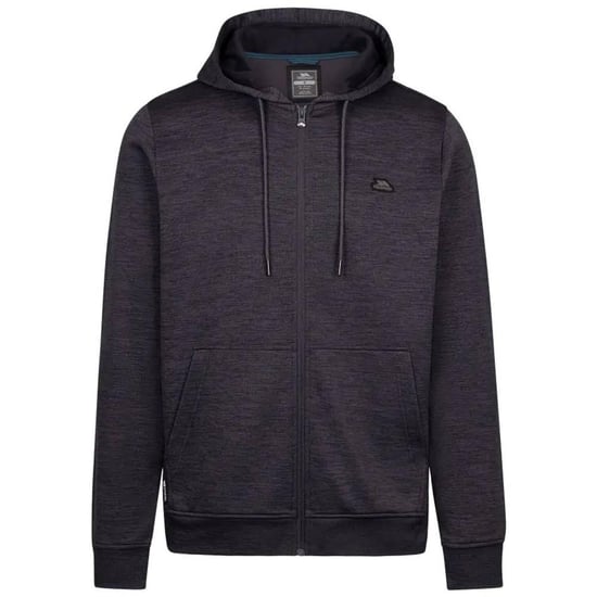 Trespass Heren Fewston Full Zip Hoodie (Donker Vuursteen Marl) - Image 1