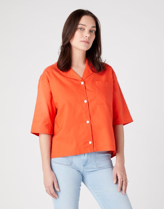 Wrangler - BLOUSE ORANGE - Image 1