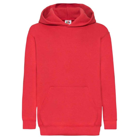 Fruit of the Loom Kinder/Kids Klassieke Hoodie (Rood) - Image 1