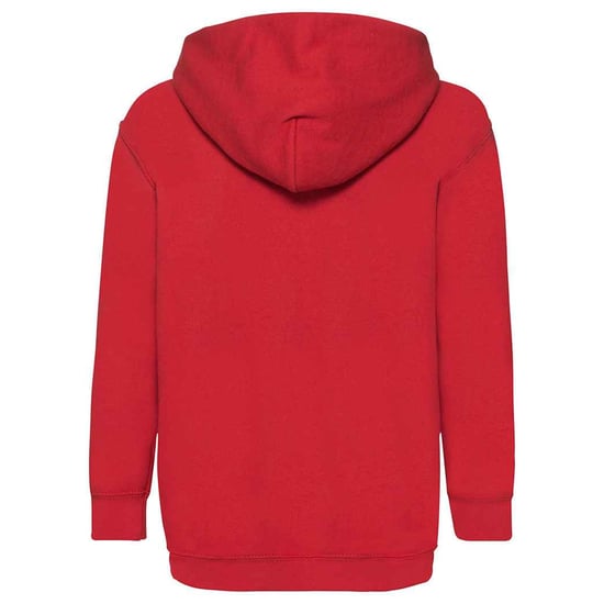Fruit of the Loom Kinder/Kids Klassieke Hoodie (Rood) - Image 2
