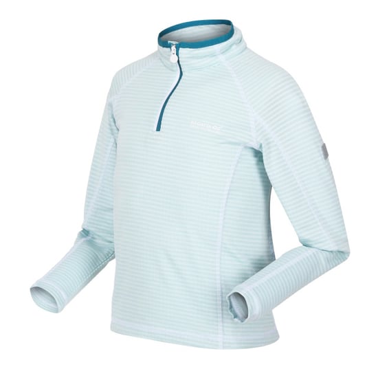 Regatta Kinderen/Kinderen Berley Half Zip Top met lange mouwen (Zee Haze) - Image 2