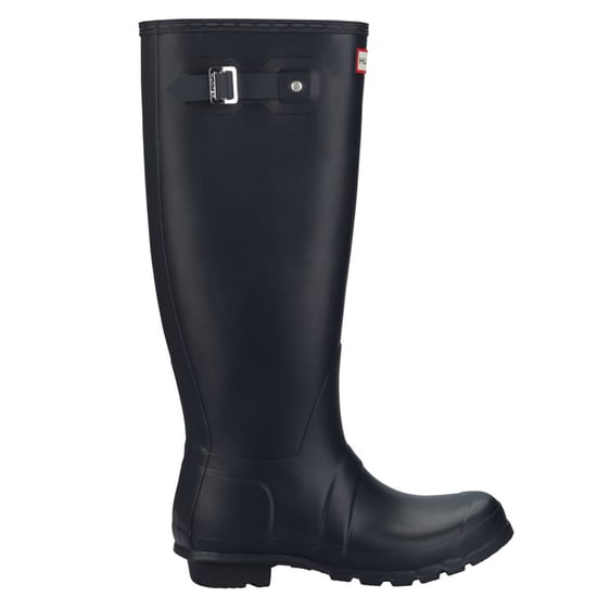 Dames Hunter Original Tall Wellington Boots in Navy - Image 4
