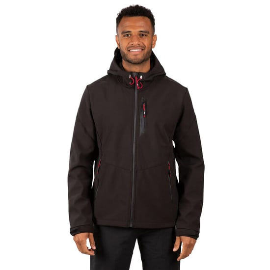 Trespass Marlon Soft Shell herenjas (Zwart) - Image 3