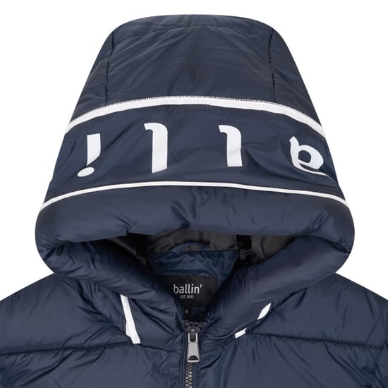 Ballin Est. 2013 Jas winter Jacket Giorgio Blauw - Image 3