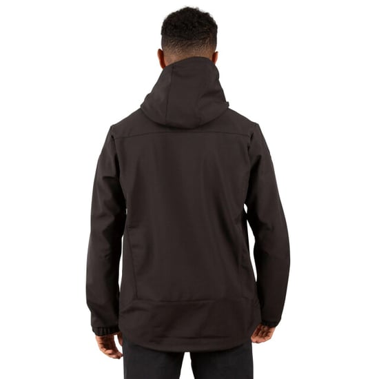 Trespass Marlon Soft Shell herenjas (Zwart) - Image 4