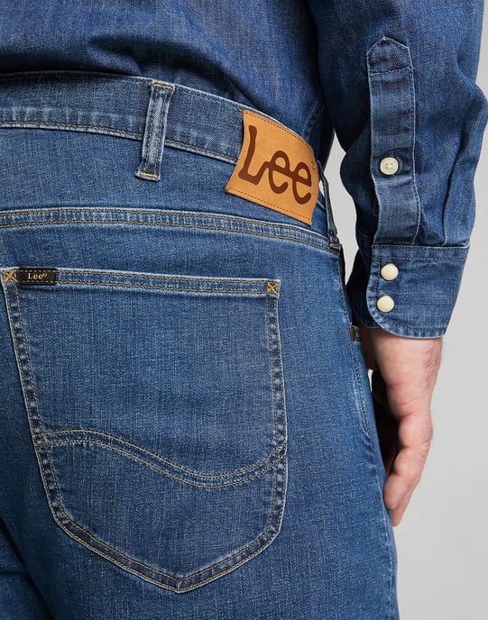 Lee uke Moto Greylim Tapered Jeans - Image 3