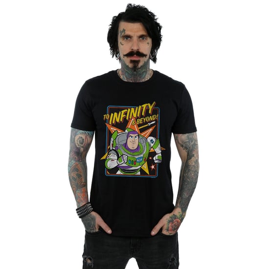 Disney Heren Toy Story 4 Buzz To Infinity T-Shirt (Zwart) - Image 2