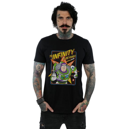 Disney Heren Toy Story 4 Buzz To Infinity T-Shirt (Zwart) - Image 3