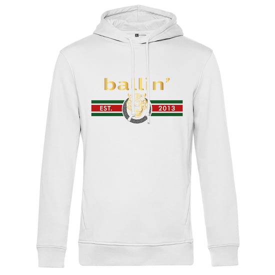 Ballin Est. 2013 Hoodies Tiger Lines Hoodie Wit - Image 1