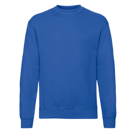Fruit of the Loom Uniseks Klassiek Ingelegd Sweatshirt voor Volwassenen (Koningsblauw) - Image 1