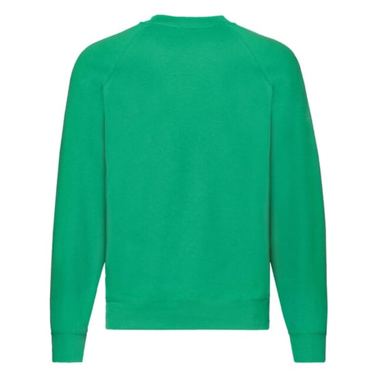 Fruit of the Loom Uniseks Klassiek Raglan Sweatshirt voor volwassenen (Kelly Groen) - Image 2