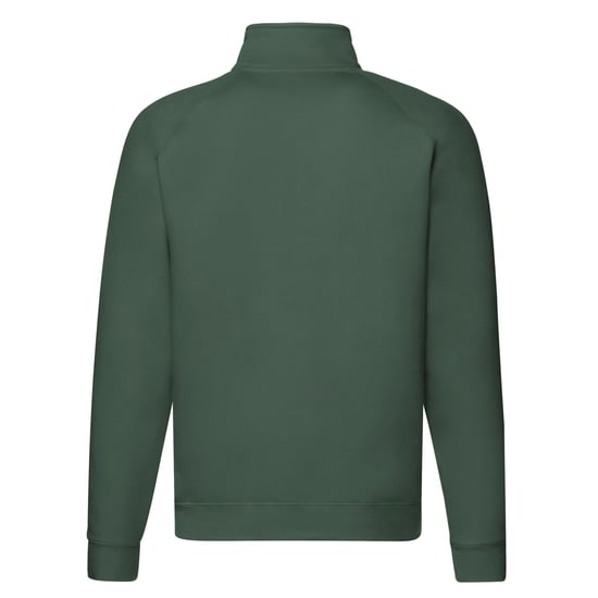 Fruit of the Loom Unisex Premium Sweatshirt met Kwart Ritssluiting voor Volwassenen (Fles groen) - Image 2