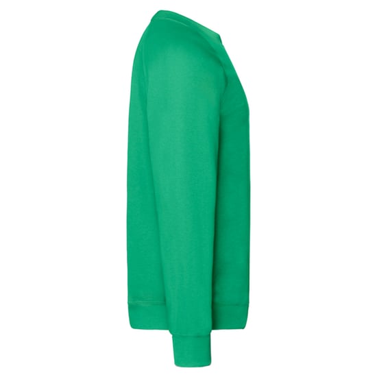 Fruit of the Loom Uniseks Klassiek Raglan Sweatshirt voor volwassenen (Kelly Groen) - Image 3