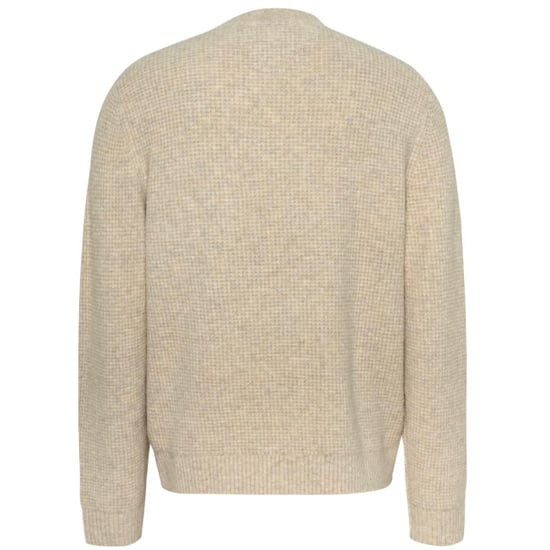 Tommy Jeans Sweaters Waffle Sweater Beige - Image 2