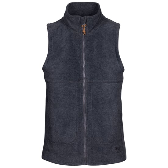 Trespass Dames/Dames Talkative Fleece AT200 Gilet (Donkergrijs mergel) - Image 1