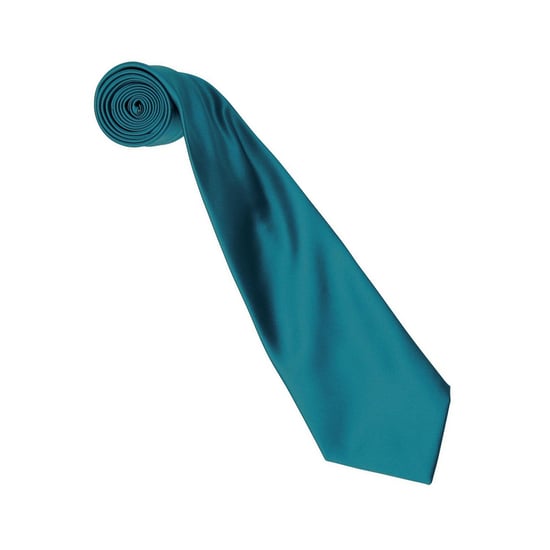 Premier Kleurencollectie Satijnen Stropdas (Teal) - Image 2