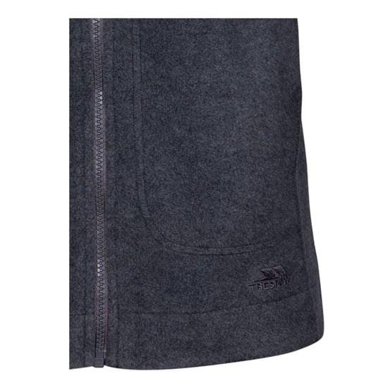 Trespass Dames/Dames Talkative Fleece AT200 Gilet (Donkergrijs mergel) - Image 3