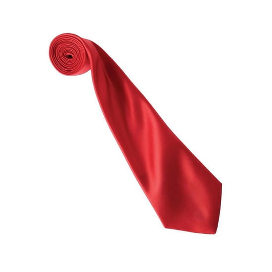 Premier Kleurencollectie Satijnen Stropdas (Rood) - Image 2