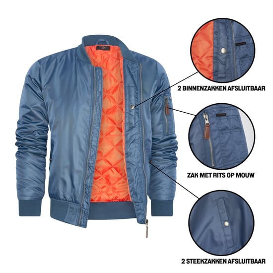 Cappuccino Italia Jas zomer Navy Seal Jacket Navy Blauw - Image 2
