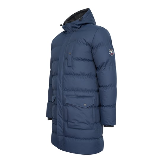 Cappuccino Italia Jas winter Hooded Winter Jacket Navy Blauw - Image 2