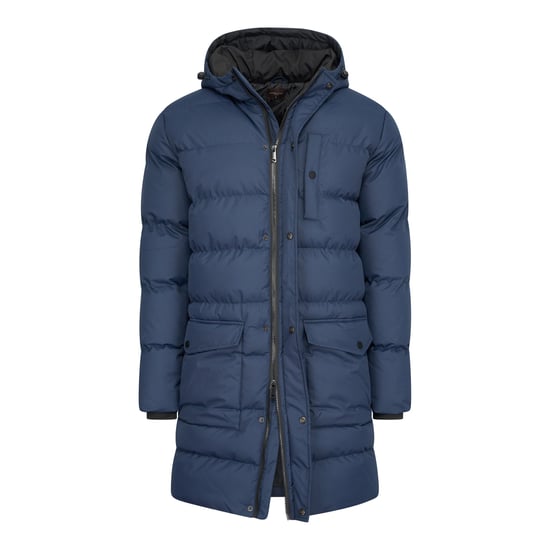 Cappuccino Italia Jas winter Hooded Winter Jacket Navy Blauw - Image 3
