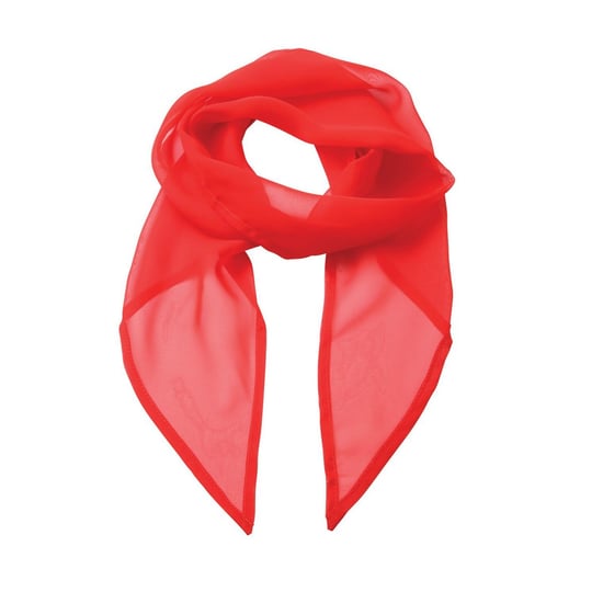Premier Dames/Dames Chiffon Sjaal (Aardbeienrood) - Image 1