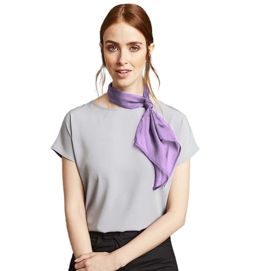 Premier Dames/vrouwenwerk Chiffon Formele Sjaal (Lila) - Image 2
