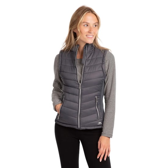 Trespass - Dames Elanora Gewatteerde Bodywarmer (Grijs) - Image 5