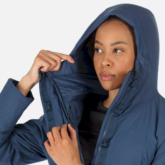 Regatta Dames/Dames Yewbank II Waterdichte Parka (Donkere Denim) - Image 4
