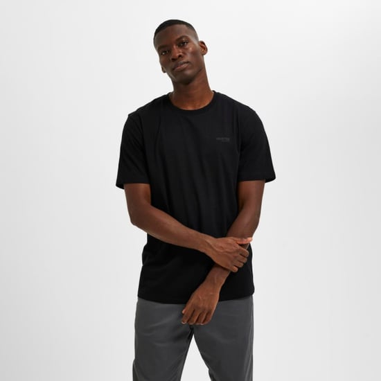 Selected Tee SS Aspen Logo Tee Zwart - Image 2