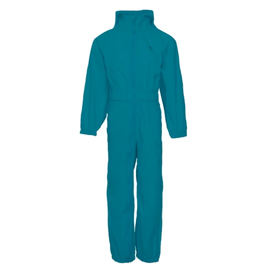 Trespass Kinderen/Kinderen-knop Regenpak (Teal) - Image 1