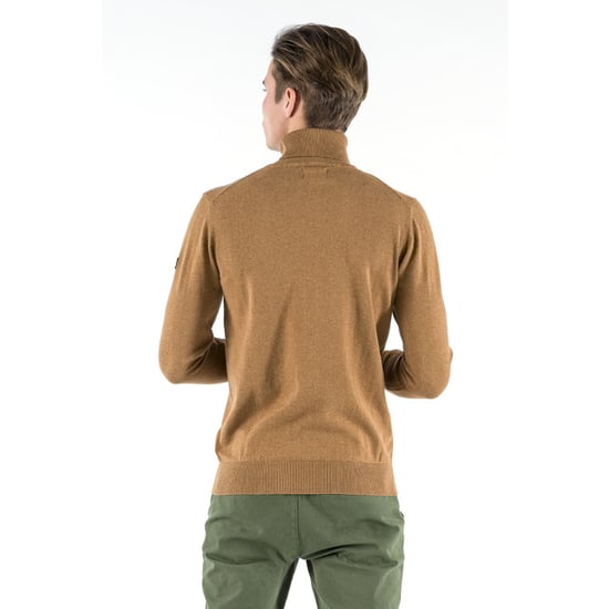 Presly & Sun Trui Keith Turtle Neck Pullover Bruin - Image 3